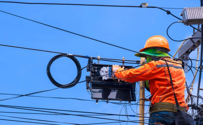 Utility Asset Data Engineer working on site